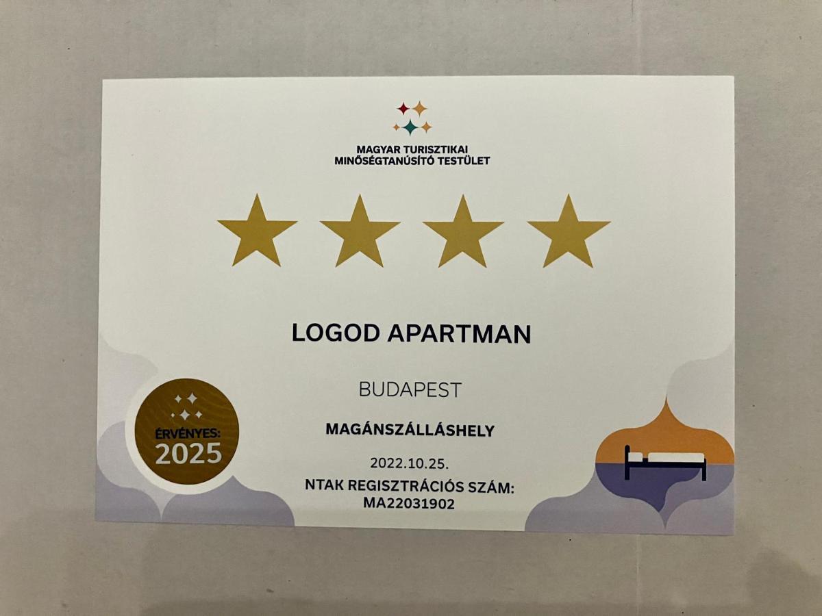 Logod Panorama Apartman Boedapest Buitenkant foto
